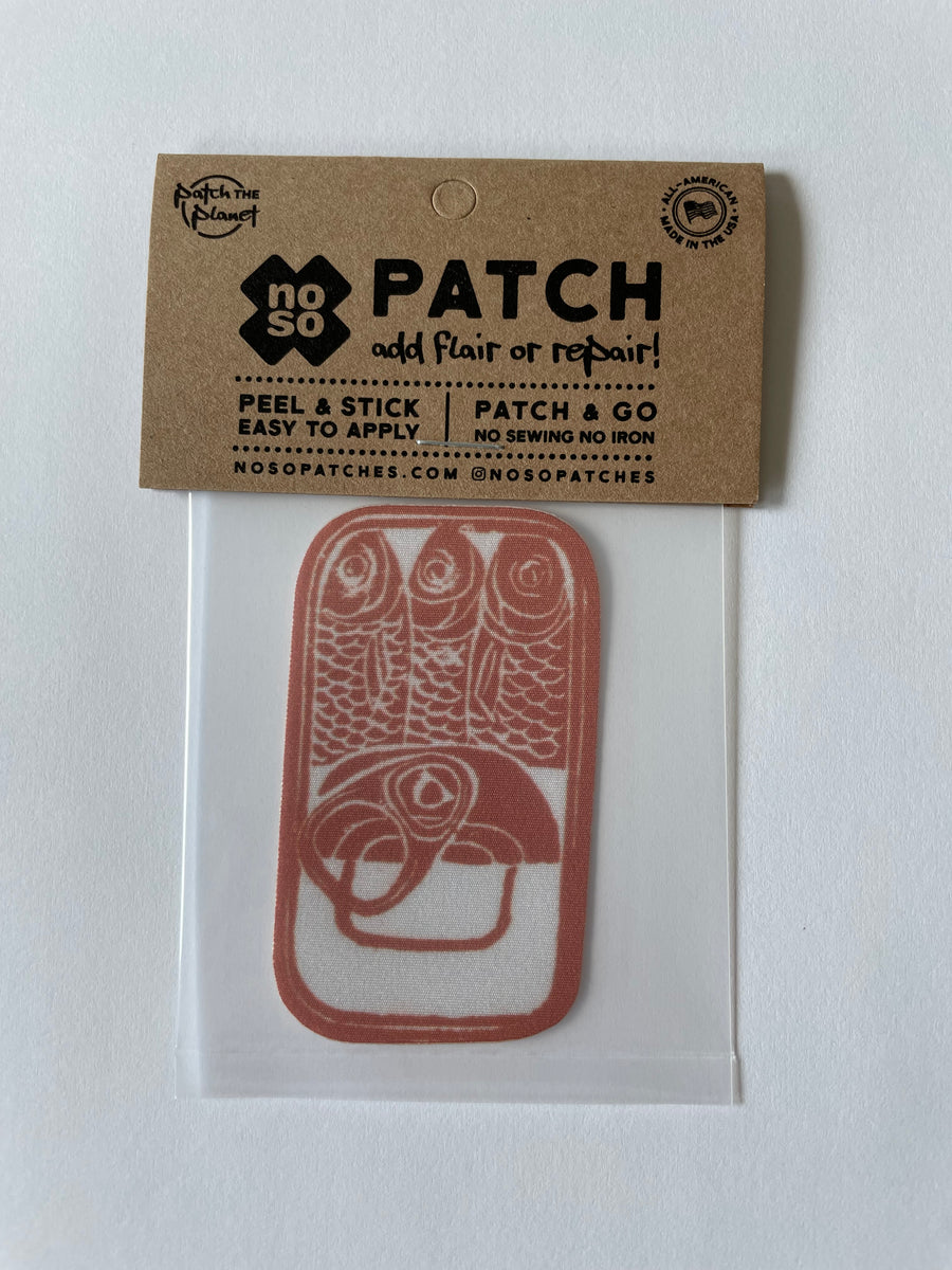 Salmon Sisters x NoSo Tinned Fish Repair Patch