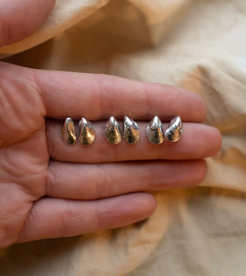 Alpha Kilo Metalworks - Mussel Studs