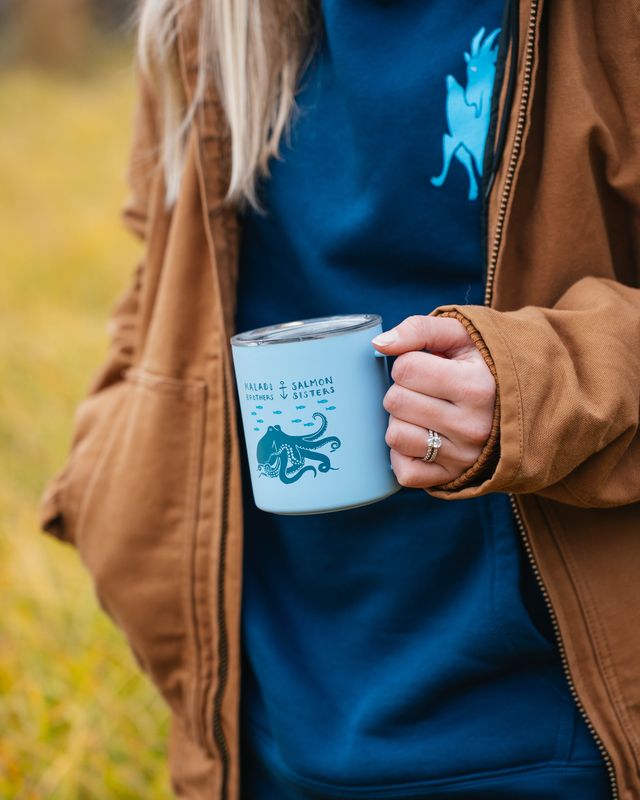Kaladi Brothers x Salmon Sisters - Mug Up Hoodie