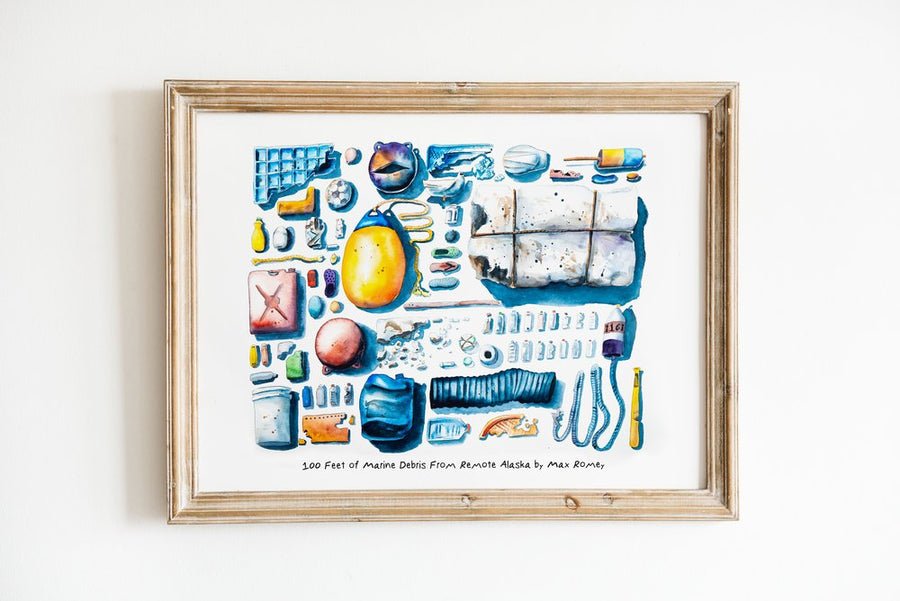 Max Romey - Marine Debris Art Print