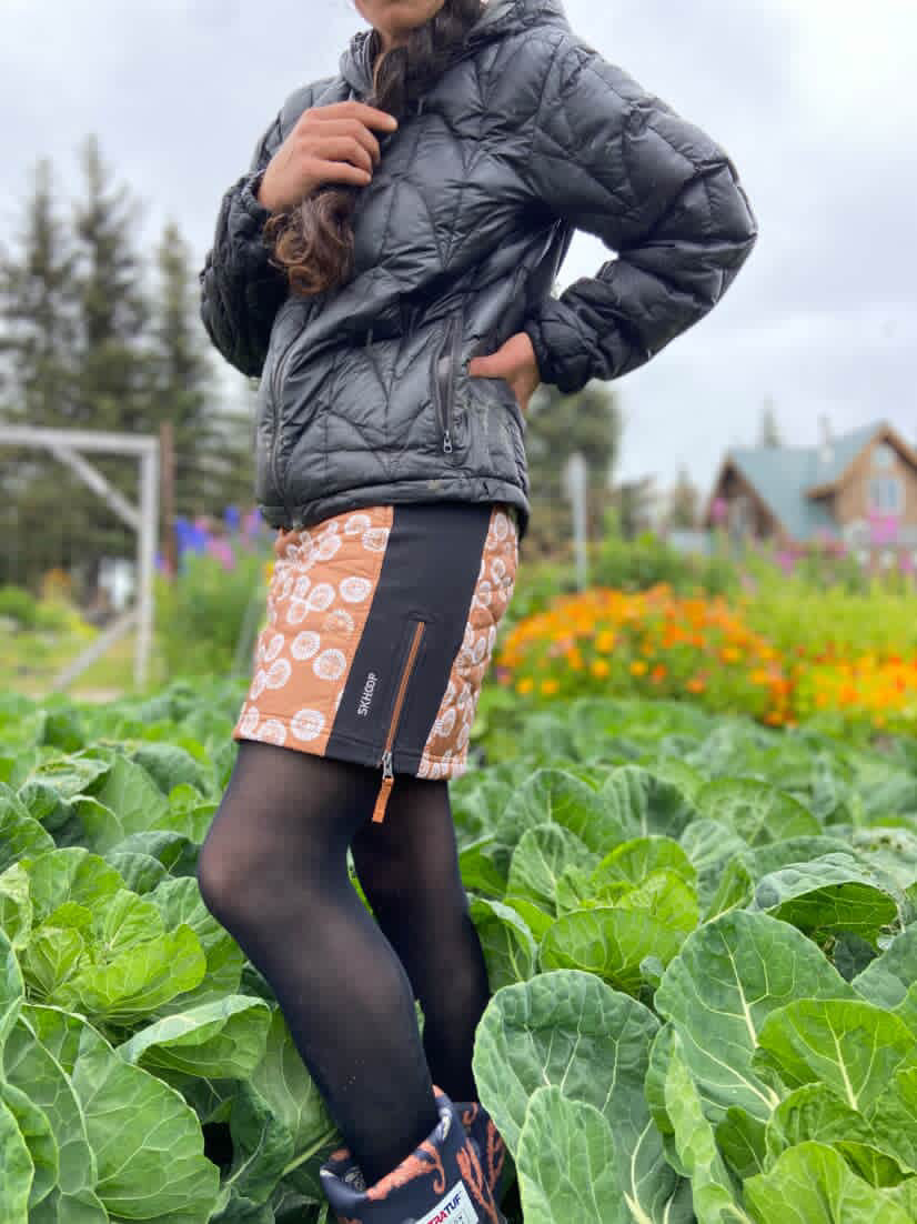 Skhoop - Short Shell Skirt (Amber)