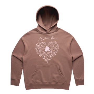 Salmon Love Pullover Hoodie