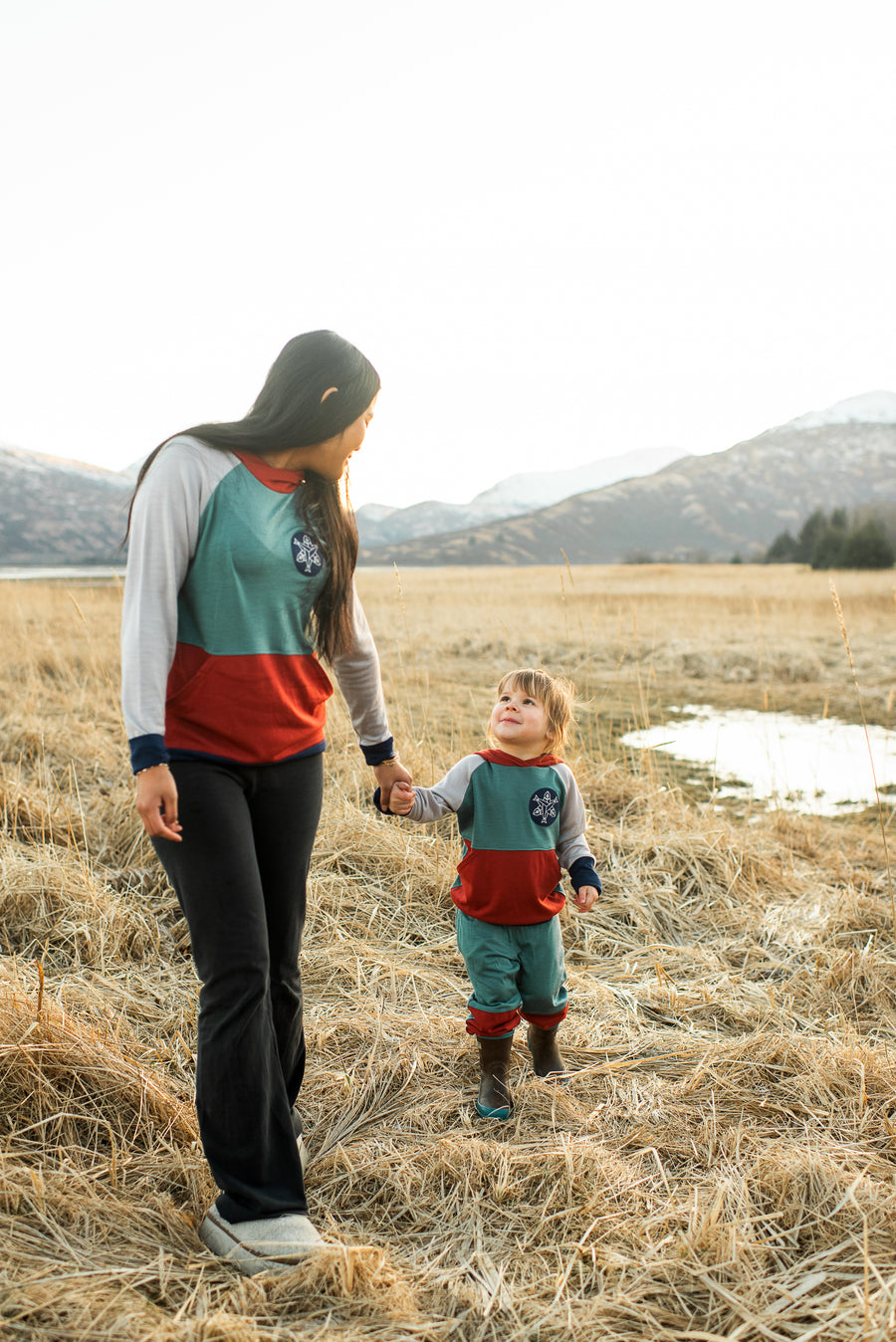 Salmon Sisters x Wildhaven Wools - Kids Legging