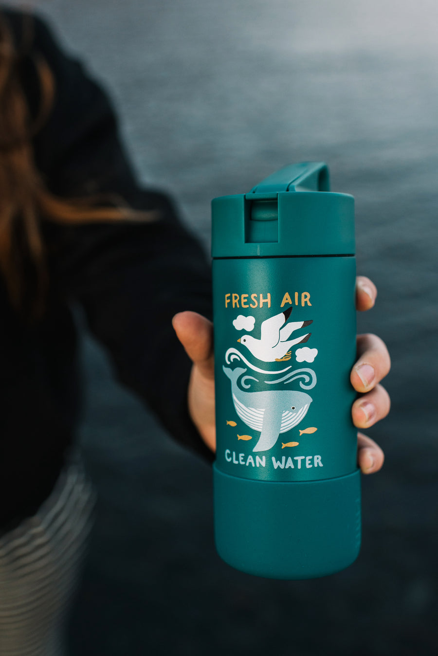 Fresh Air Clean Water Kids Bottle