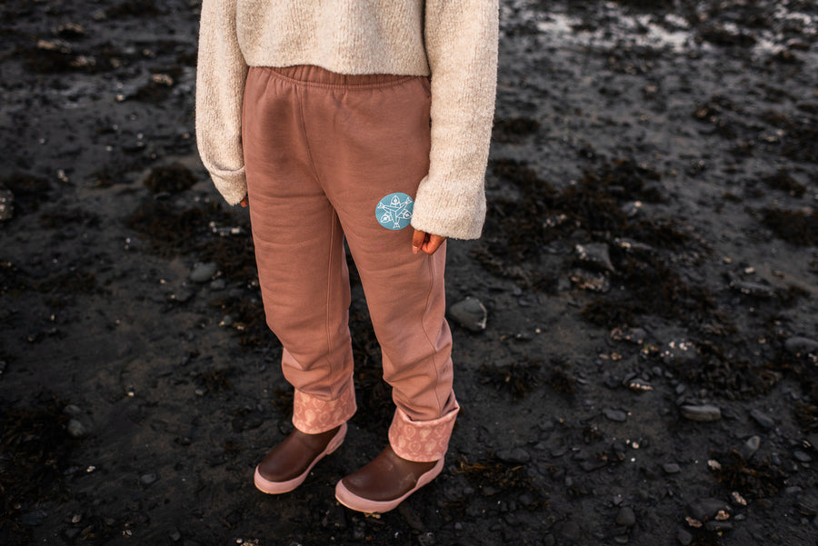 Pink Iconic Joggers