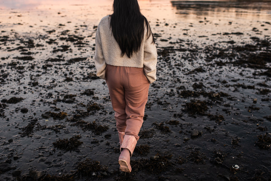 Pink Iconic Joggers