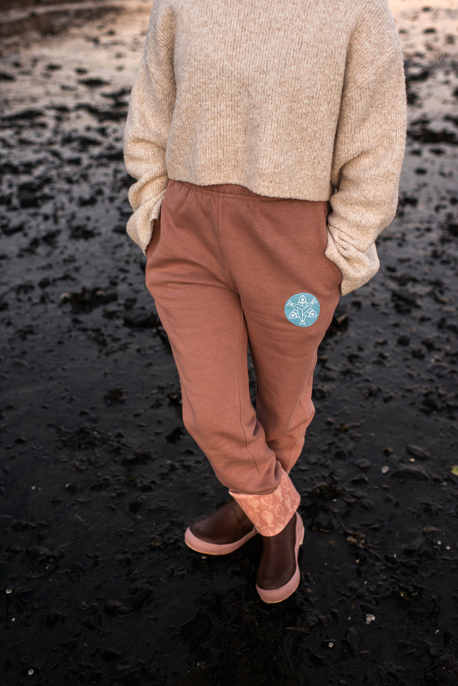 Pink Iconic Joggers