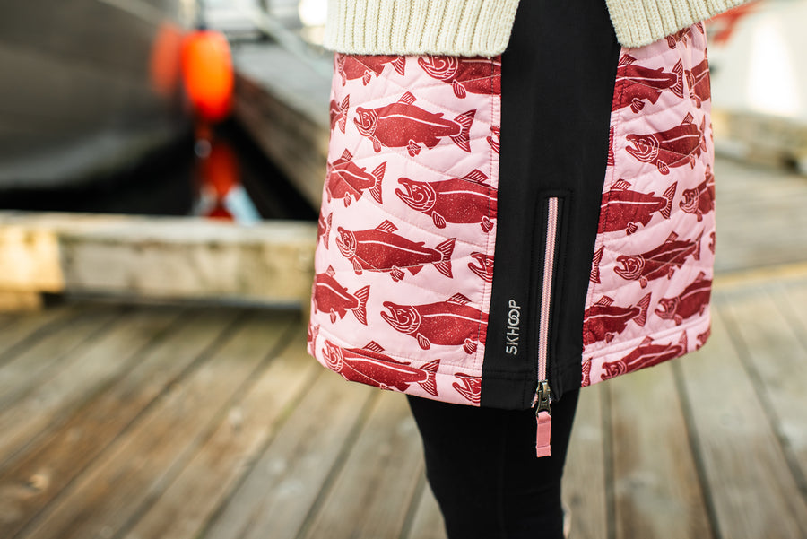 SKHOOP x Salmon Sisters - Sockeye Kari Skirt (Wild Pink)
