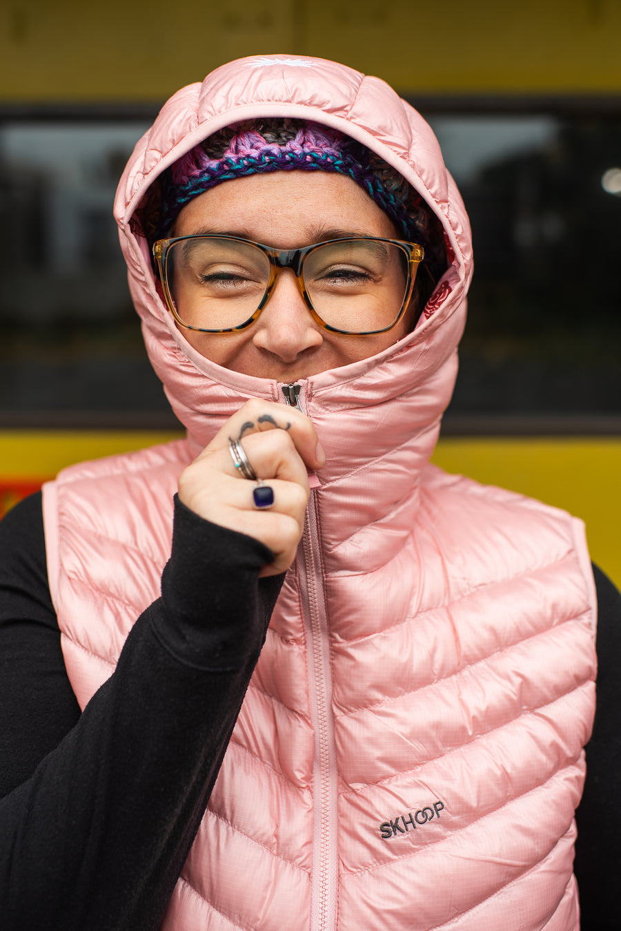 SKHOOP x Salmon Sisters - Sockeye Vest (Wild Pink)