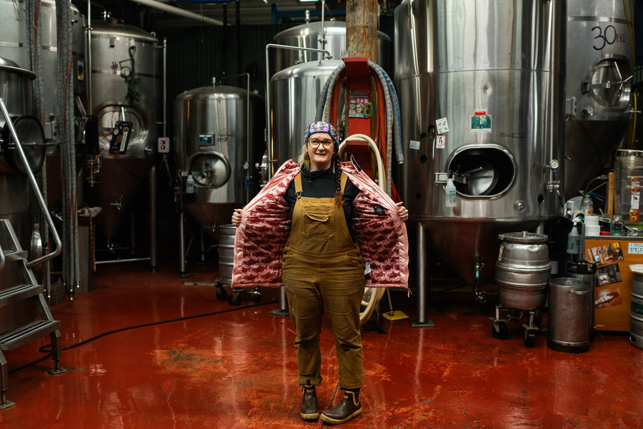 SKHOOP x Salmon Sisters - Sockeye Vest (Wild Pink)