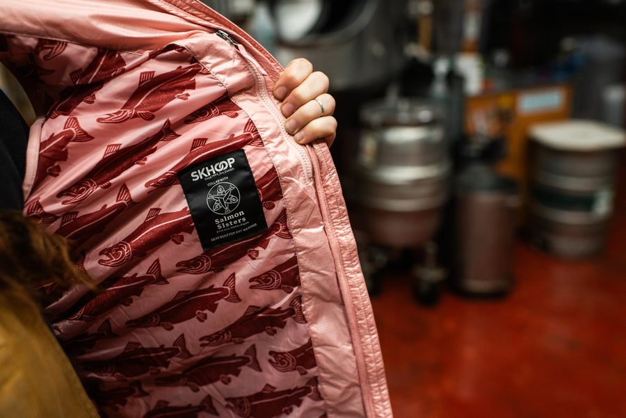 SKHOOP x Salmon Sisters - Sockeye Vest (Wild Pink)