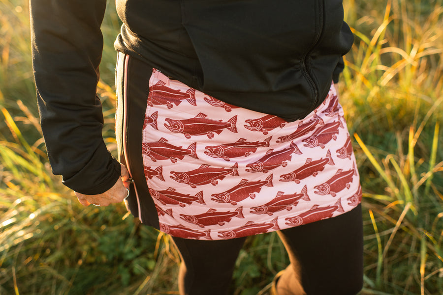 SKHOOP x Salmon Sisters - Sockeye Kari Skirt (Wild Pink)