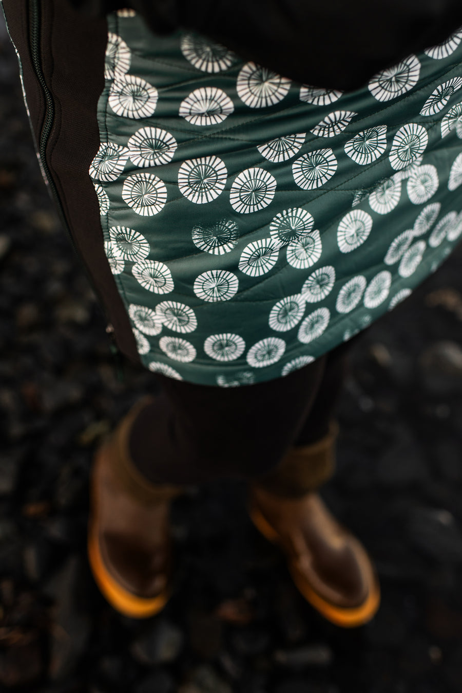 SKHOOP x Salmon Sisters - Limpet Kari Skirt (Pine Green)