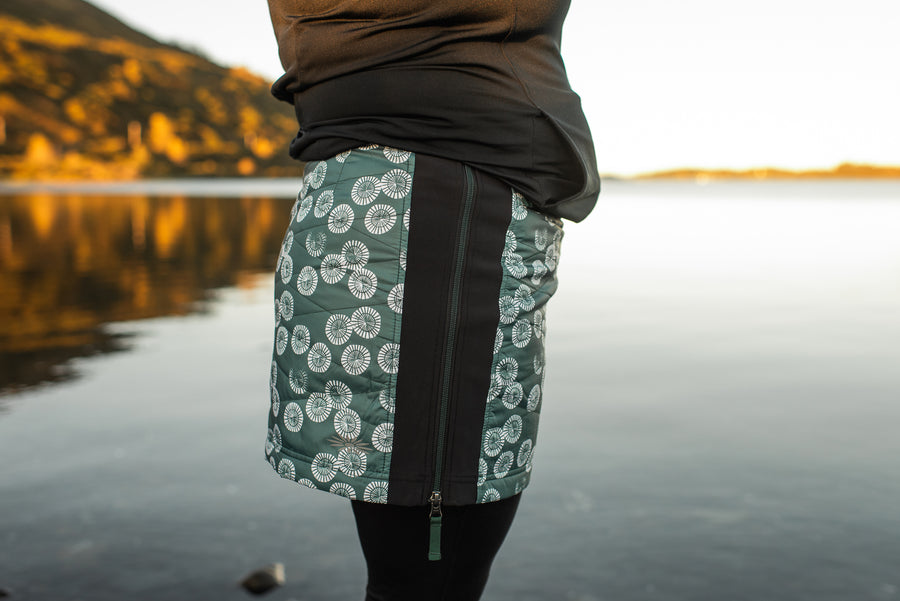 SKHOOP x Salmon Sisters - Limpet Kari Skirt (Pine Green)