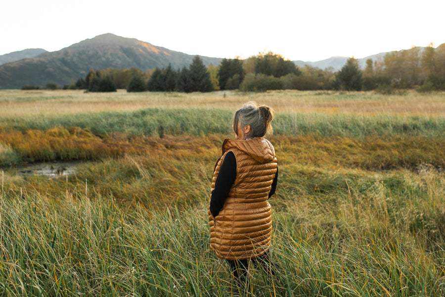 SKHOOP x Salmon Sisters - Limpet Vest (Amber)