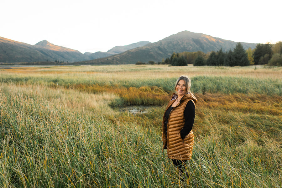 SKHOOP x Salmon Sisters - Limpet Vest (Amber)