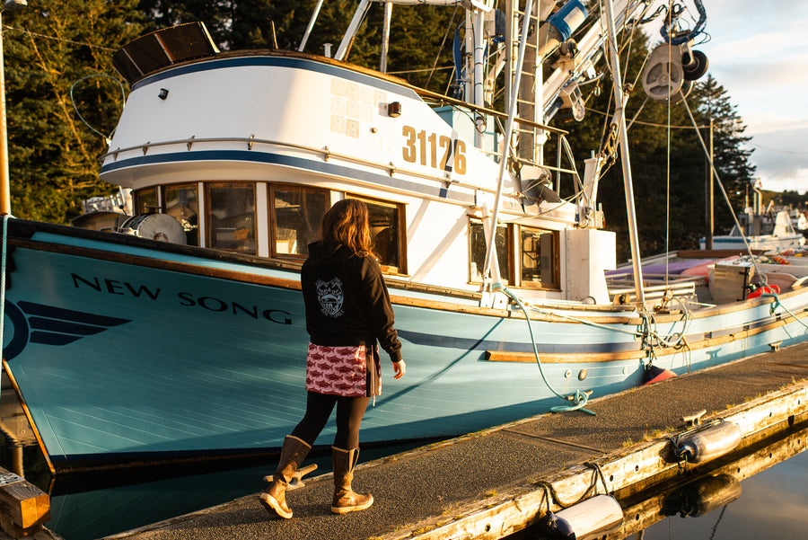 SKHOOP x Salmon Sisters - Sockeye Kari Skirt (Wild Pink)