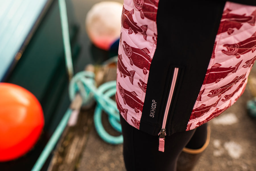 SKHOOP x Salmon Sisters - Sockeye Kari Skirt (Wild Pink)