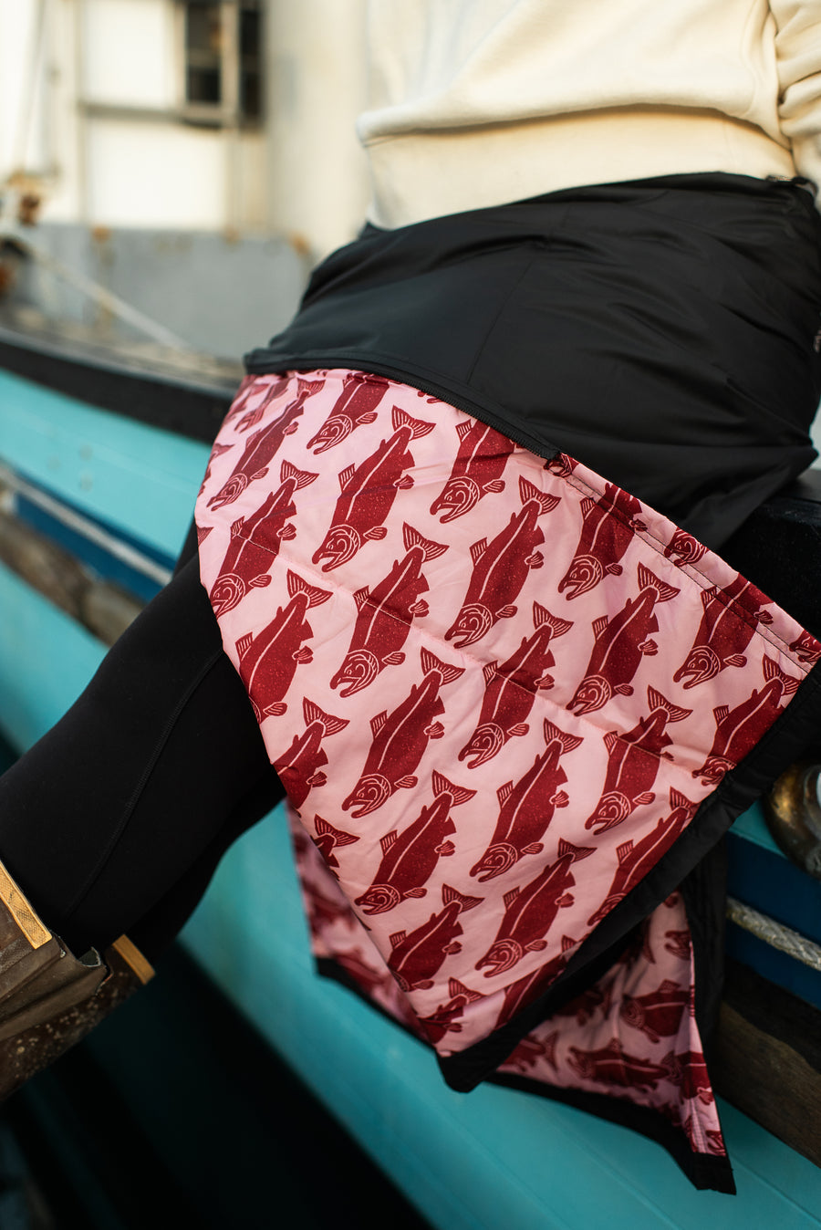 SKHOOP x Salmon Sisters - Original Skirt (Black)