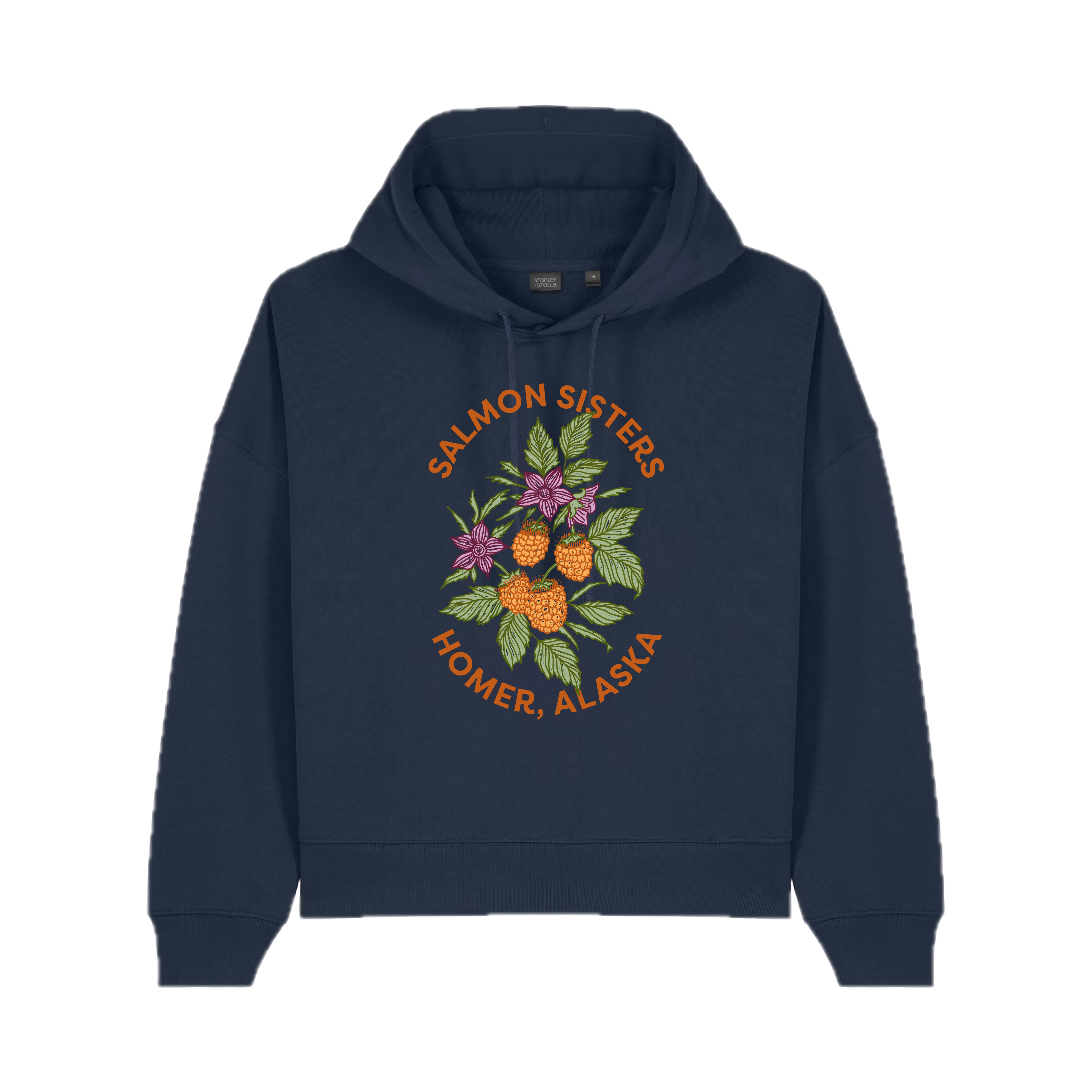 Pink Salmon Zip Up Hoodie – Salmon Sisters