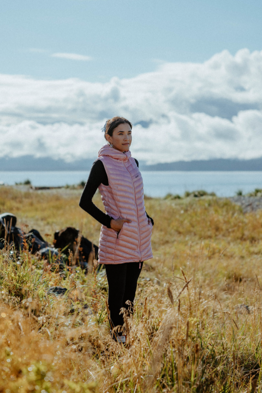 SKHOOP x Salmon Sisters - Sockeye Vest (Wild Pink)
