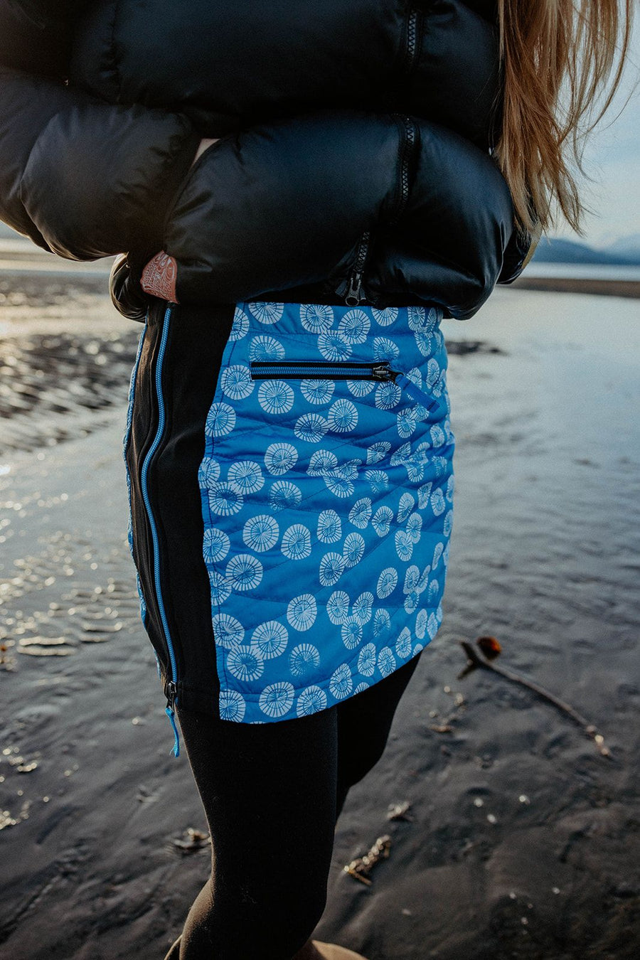 SKHOOP x Salmon Sisters - Limpet Kari Skirt (Blue)