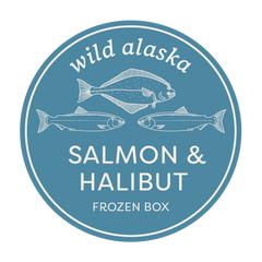Wild Alaska Sockeye Salmon & Halibut Box (Pre-order, October 1st)