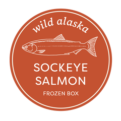 Wild Alaska Sockeye Salmon Box (Pre-order, October 1st)