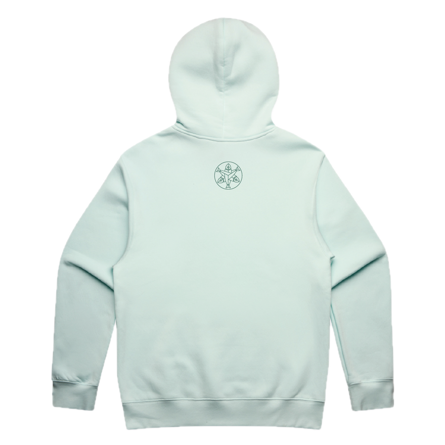 Wild & Free Pullover Hoodie - Seafoam