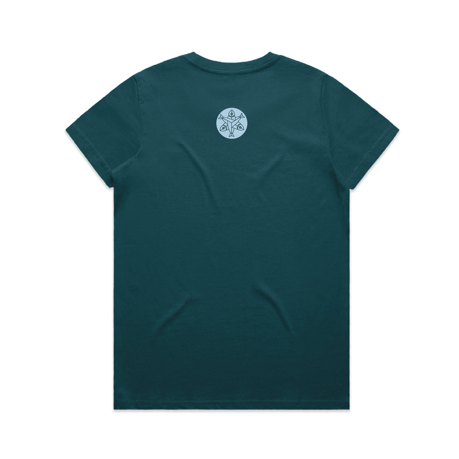 (Pre-order) Women's Wild & Free Tee - Teal