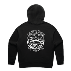 Wild & Free Women's Half Zip - Black