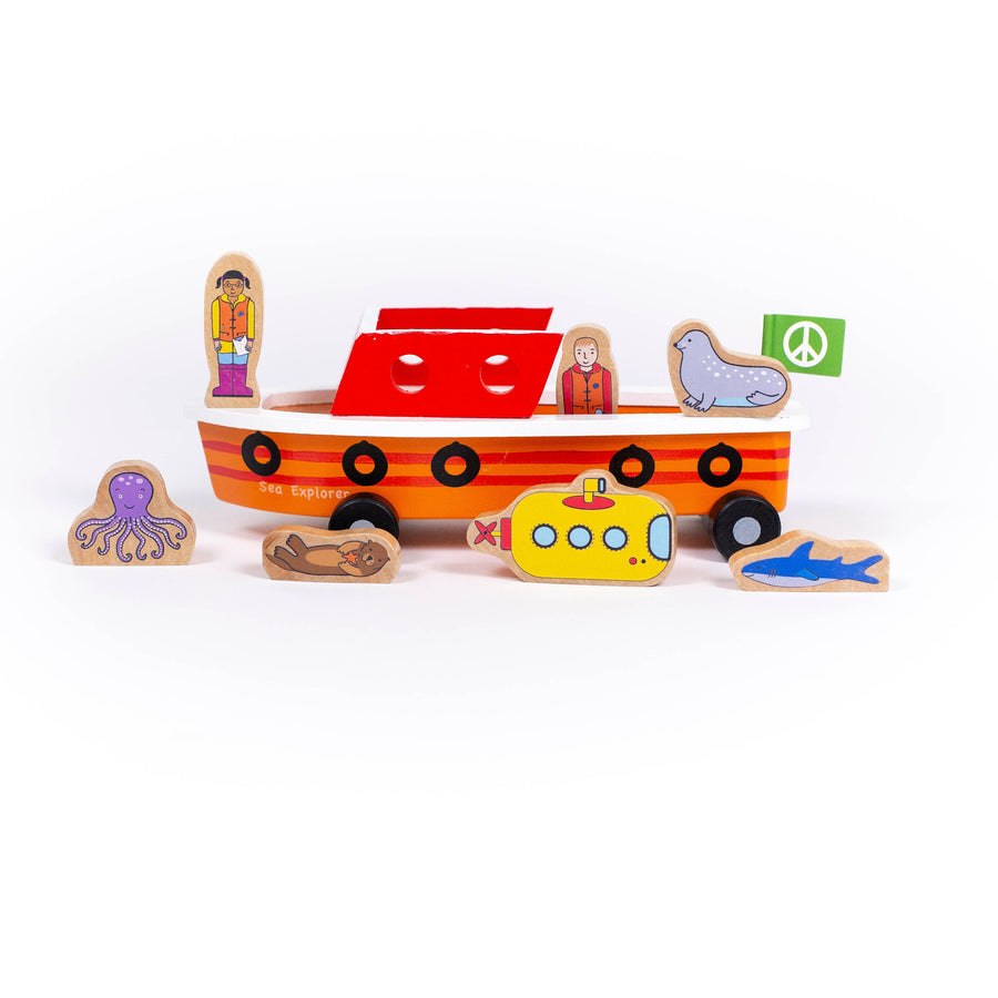Jack Rabbit Creations - Ocean Explorer Magnetic Ship