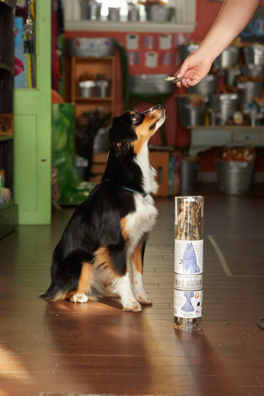Polkadog - Cod Skins Tube Dog Treats