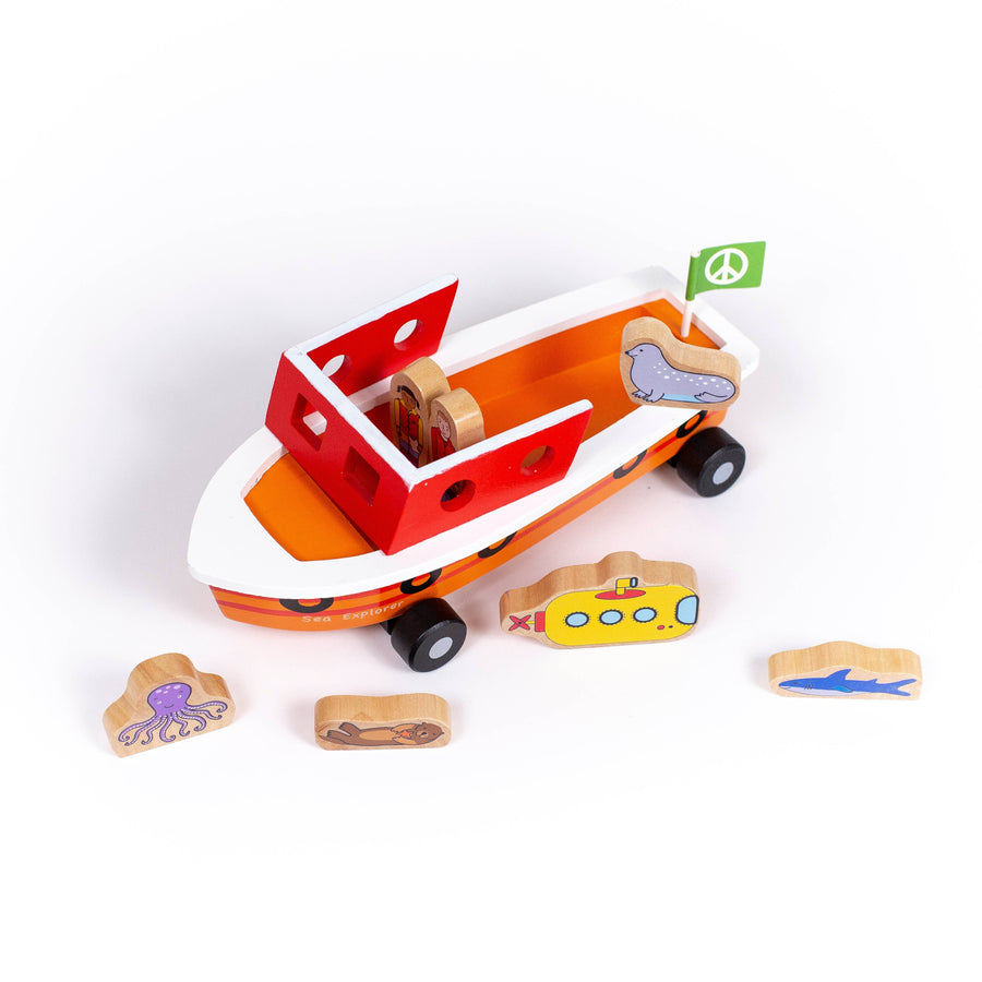 Jack Rabbit Creations - Ocean Explorer Magnetic Ship