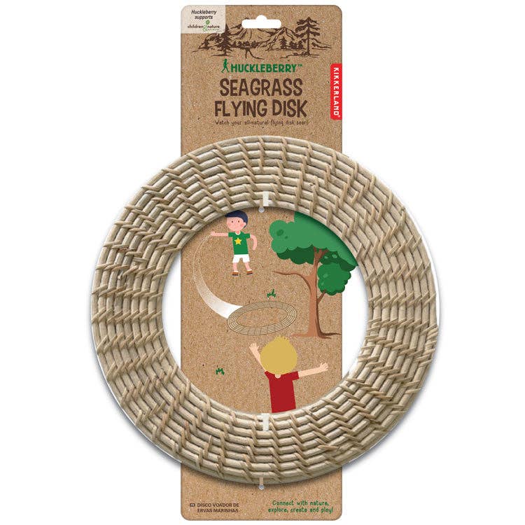 Kikkerland Design - Huckleberry Seagrass Flying Disc