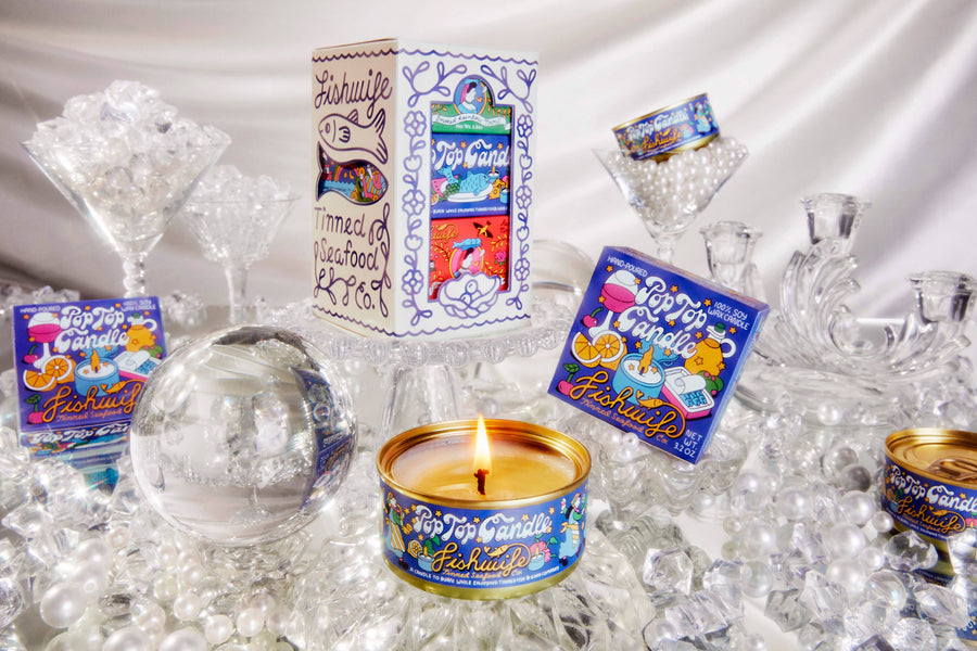 Fishwife - Tinned Candle Trio