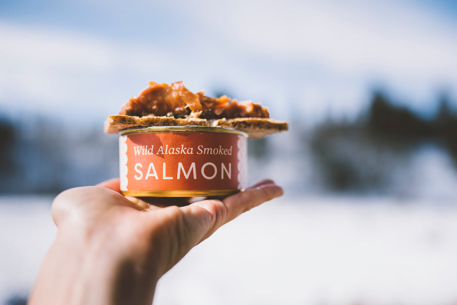 Smoked Tinned Alaska Salmon