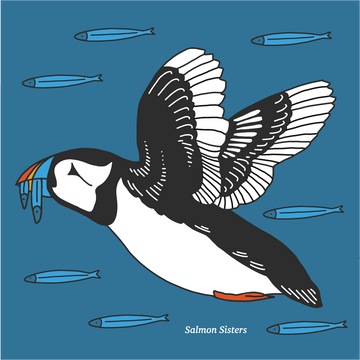 Flying Puffin Decal