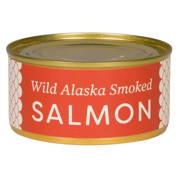Pre-Order Smoked Tinned Alaska Salmon