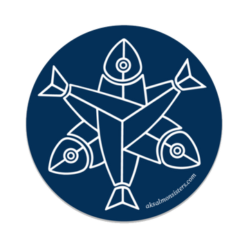 Salmon Sisters Logo Decal