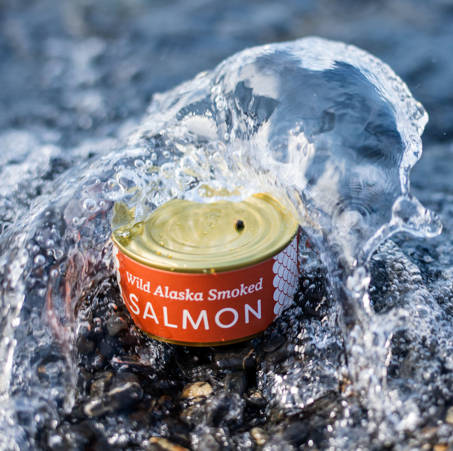 Pre-Order Smoked Tinned Alaska Salmon